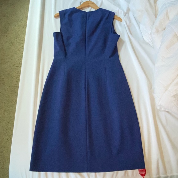 Theory Sleeveless Fitted Dress in Good Wool - Picture 2 of 6